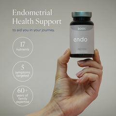 SOOV Endo 60 caps Endometrial Health Support 30 days supply