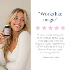 SOOV Endo 60 caps Endometrial Health Support 30 days supply