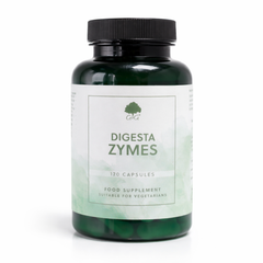 Digesta Zymes - 120 Capsules | Advanced Digestive Enzymes, Botanicals Blend, Multi-Enzyme Formula for Improved Digestion, Nutrient Absorption & Bloating Relief